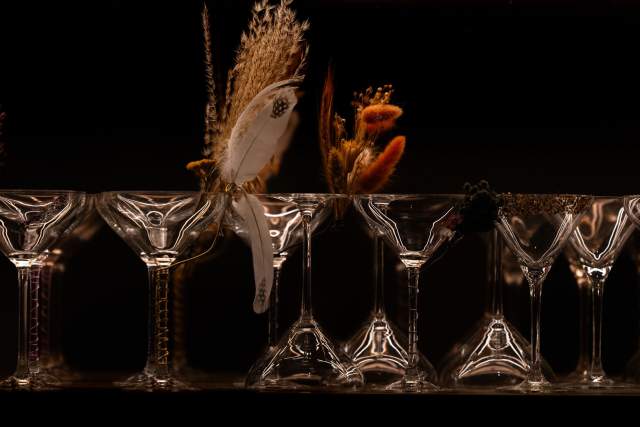 Verre à cocktail du Domaine du Liziec